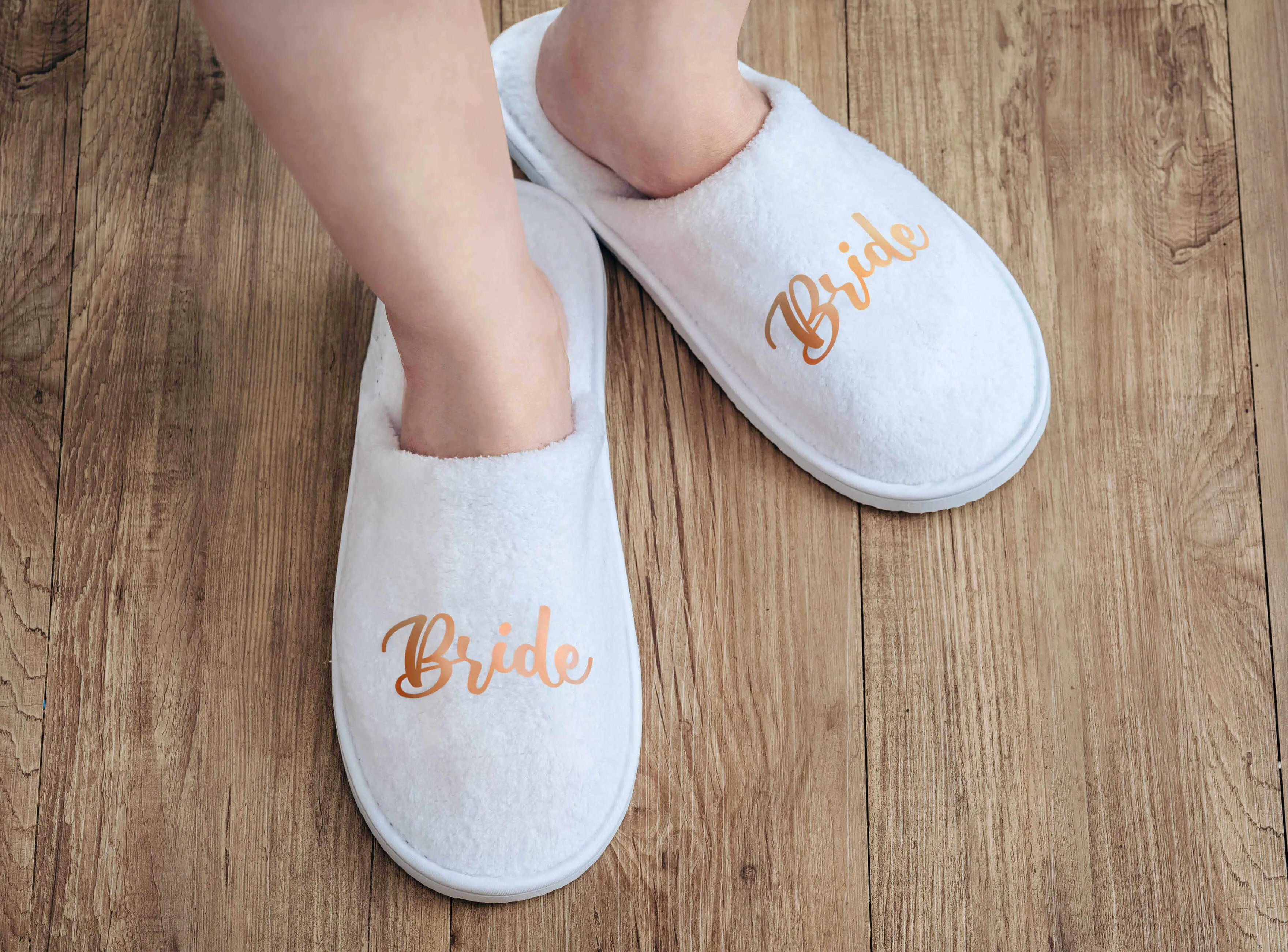 Spa Slippers for Wedding Party