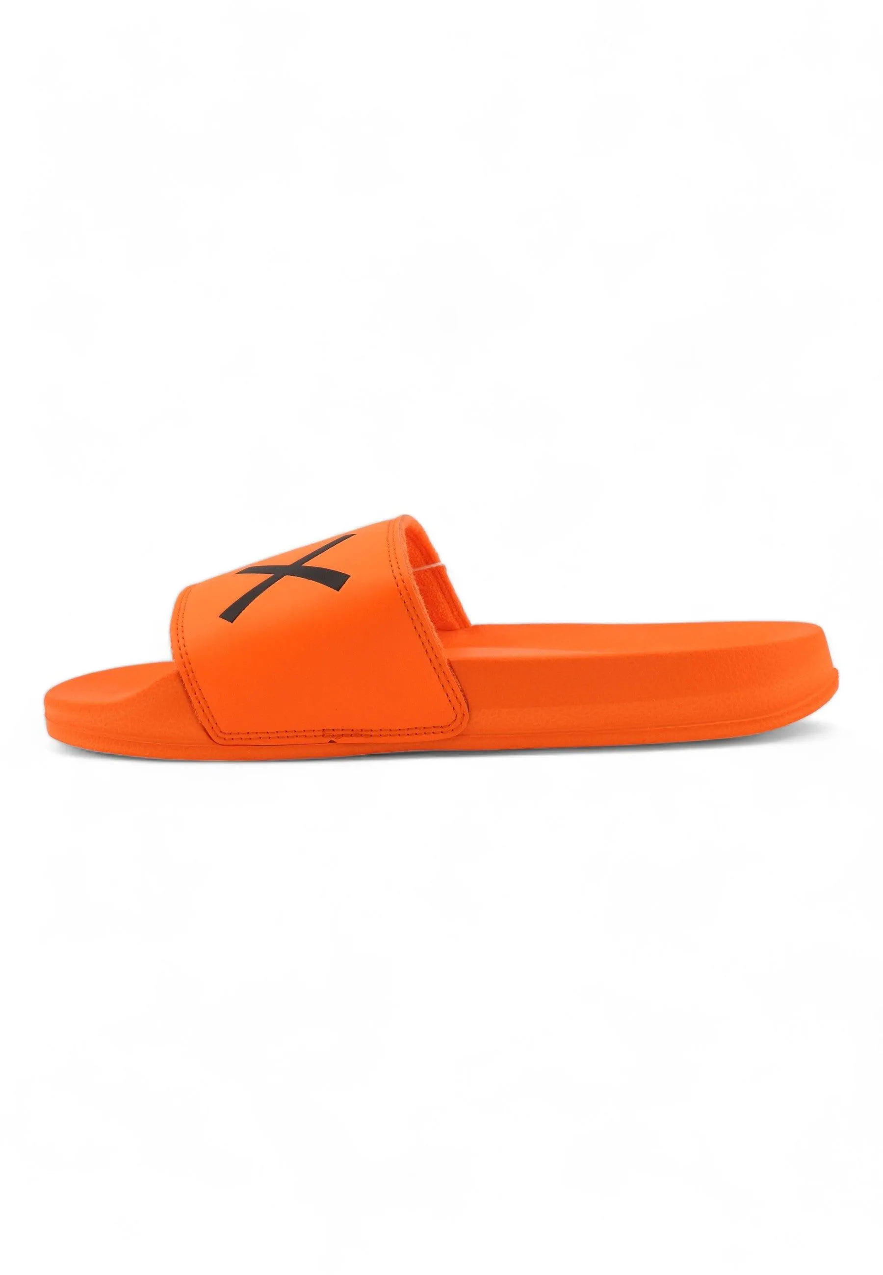 SUN68 Slippers Ciabatta Uomo Arancione Fluo X34103