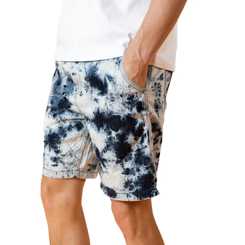 Tie Dyed Men Shorts