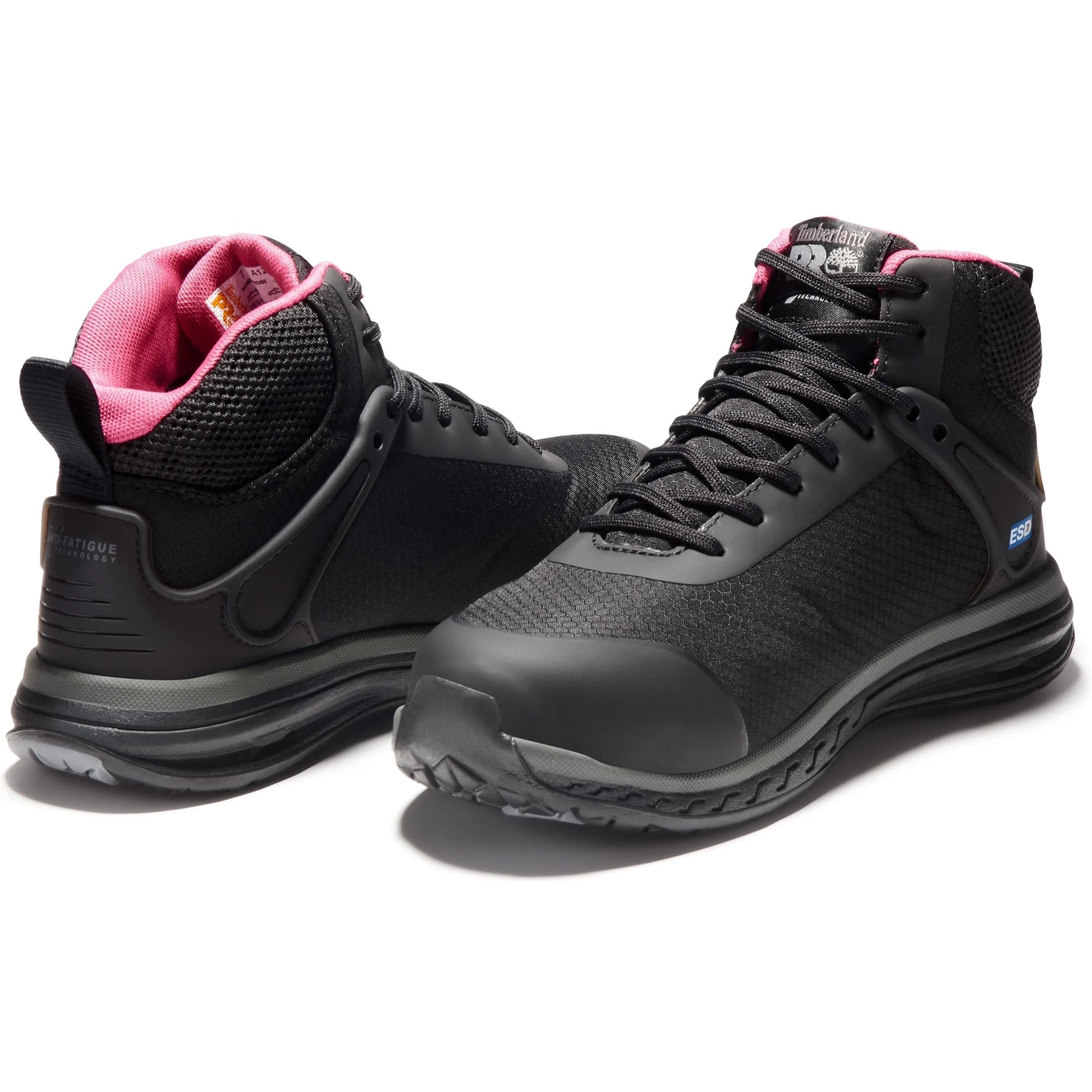 Timberland PRO Women's Drivetrain Comp Toe Work Shoe Black TB1A1Z4P001