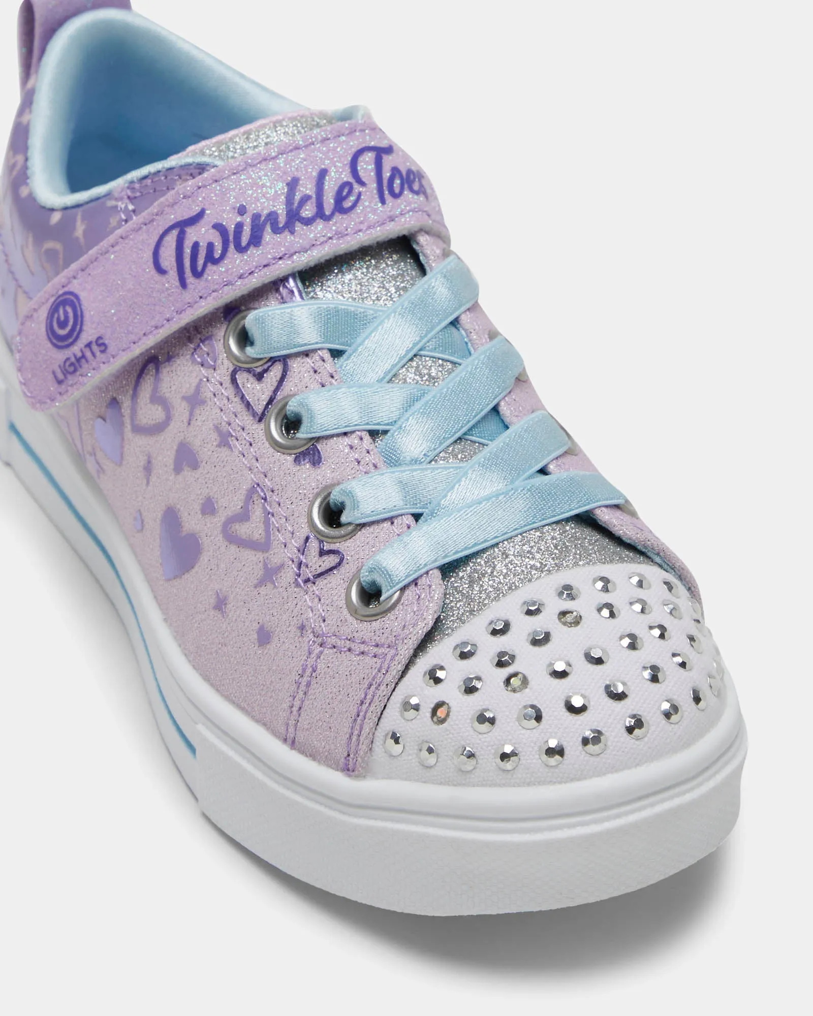 Twinkle Toes Twinkle Sparks Heather Youth Purple/Lavender