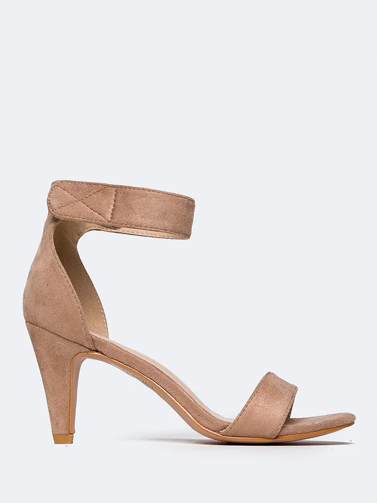 Velcro Ankle Strap Heel