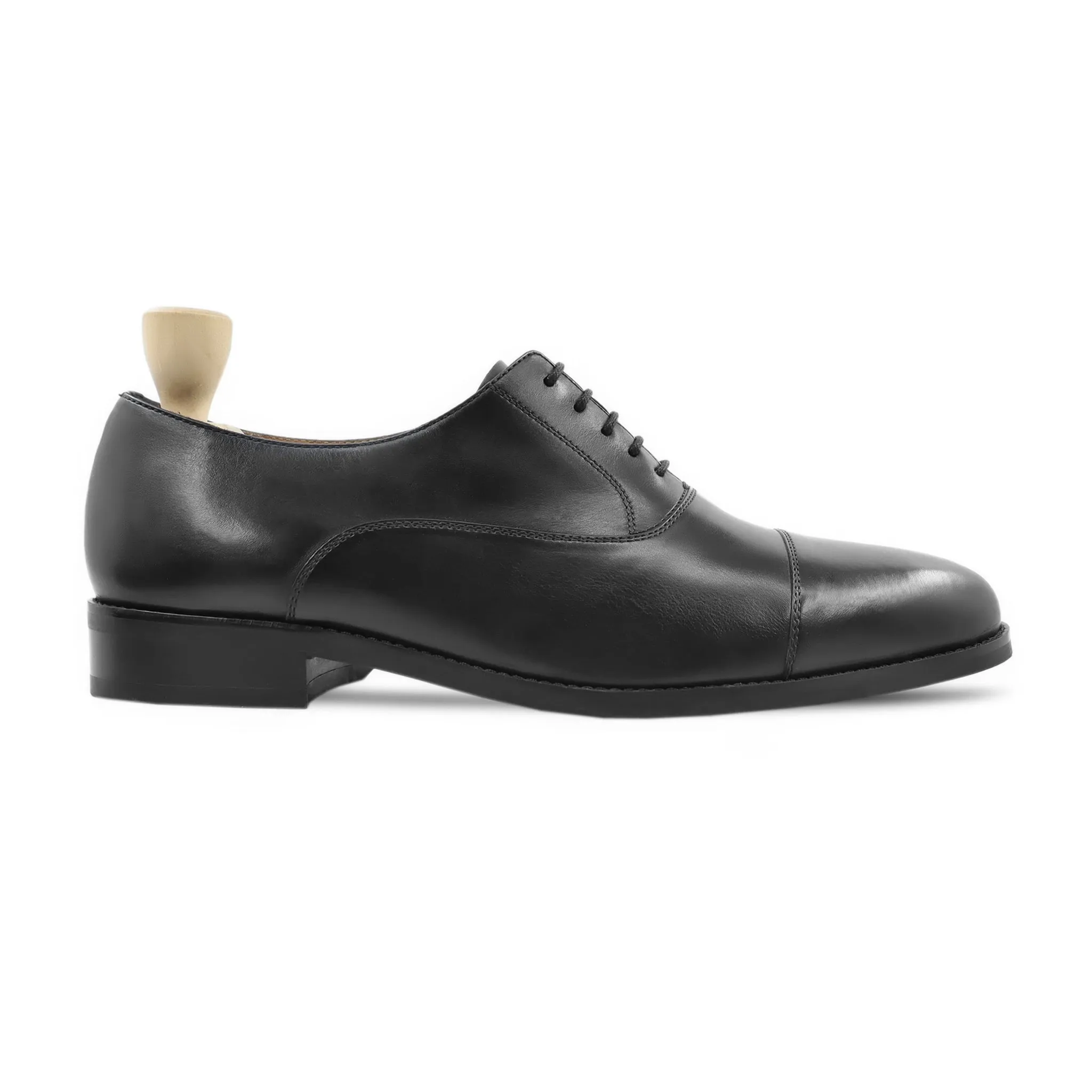 Westminister - Men's Black Calf Leather Oxford Shoe