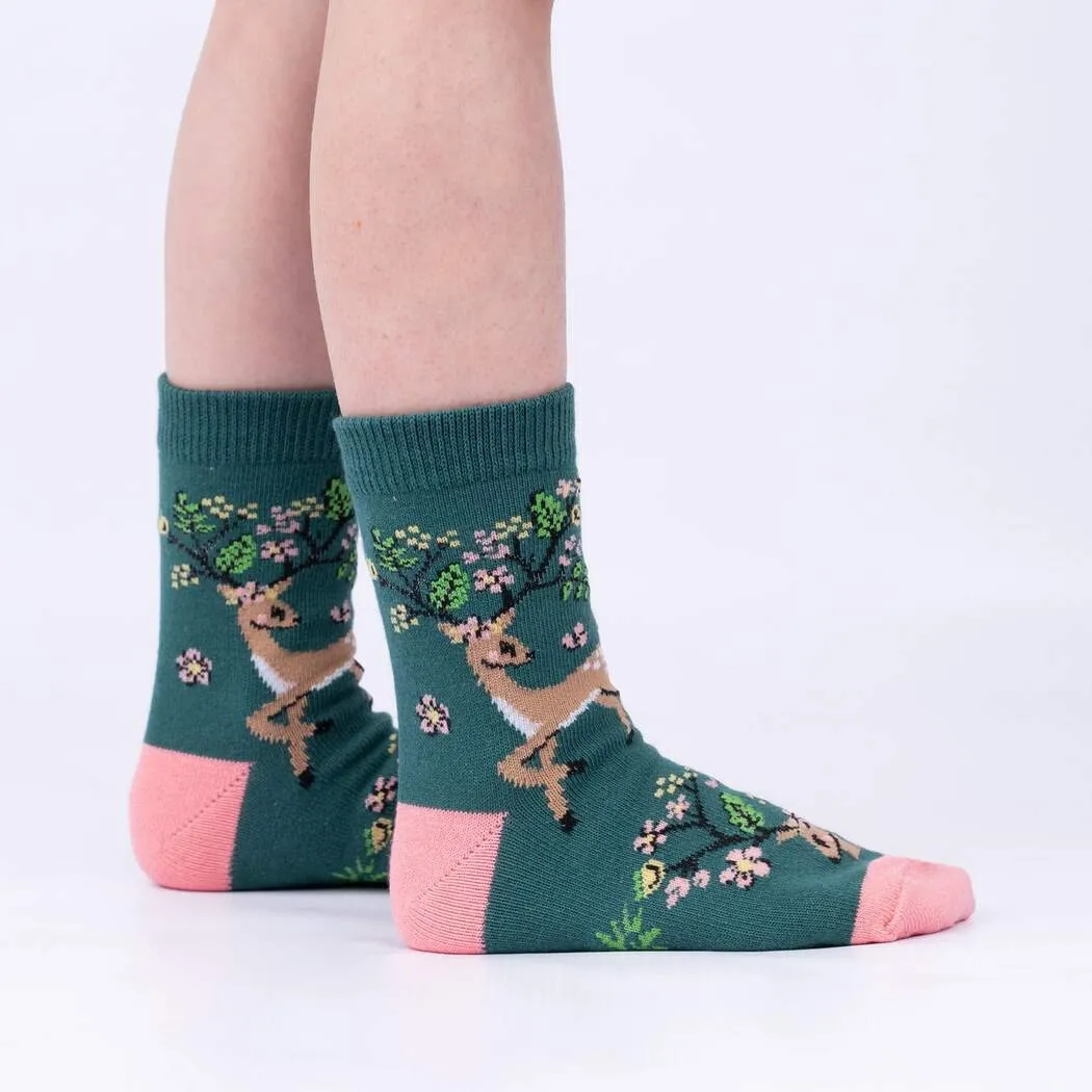 Youth Spring Awakening Crew Socks 3-Pack