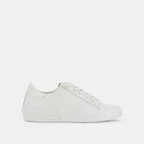 ZINA 360 SNEAKERS WHITE RECYCLED LEATHER