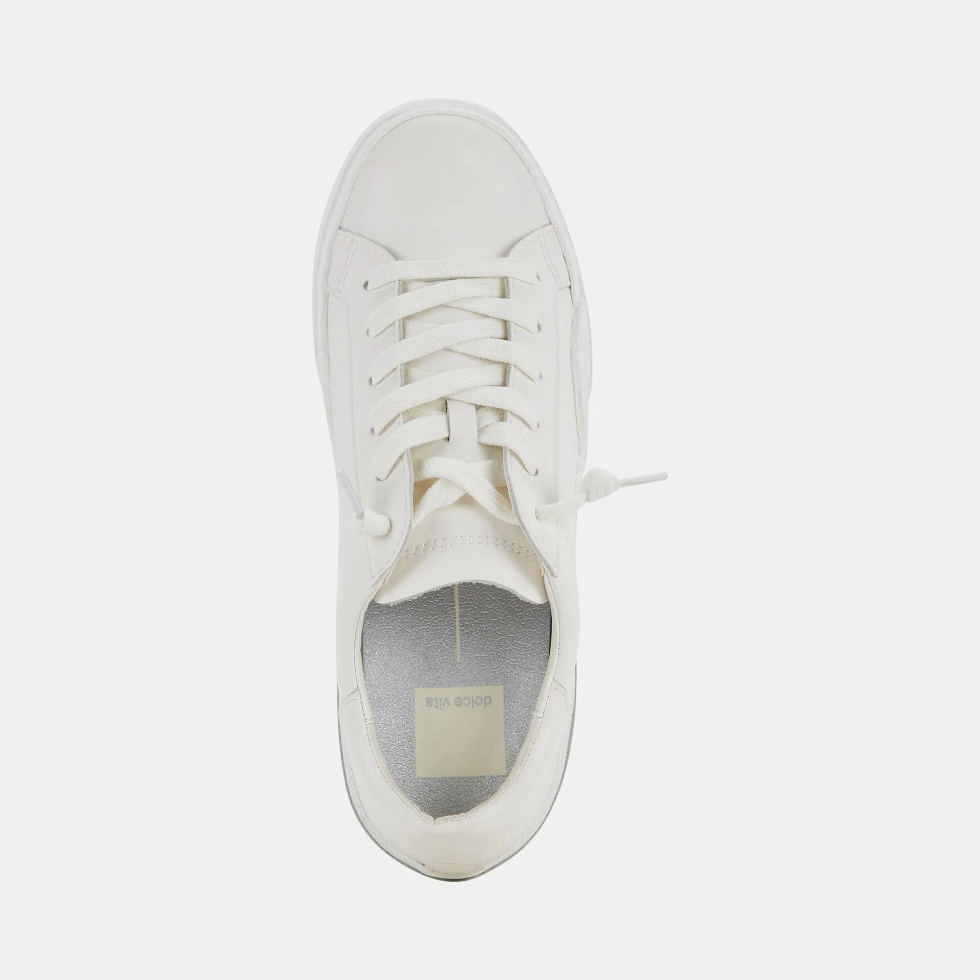 ZINA 360 SNEAKERS WHITE RECYCLED LEATHER