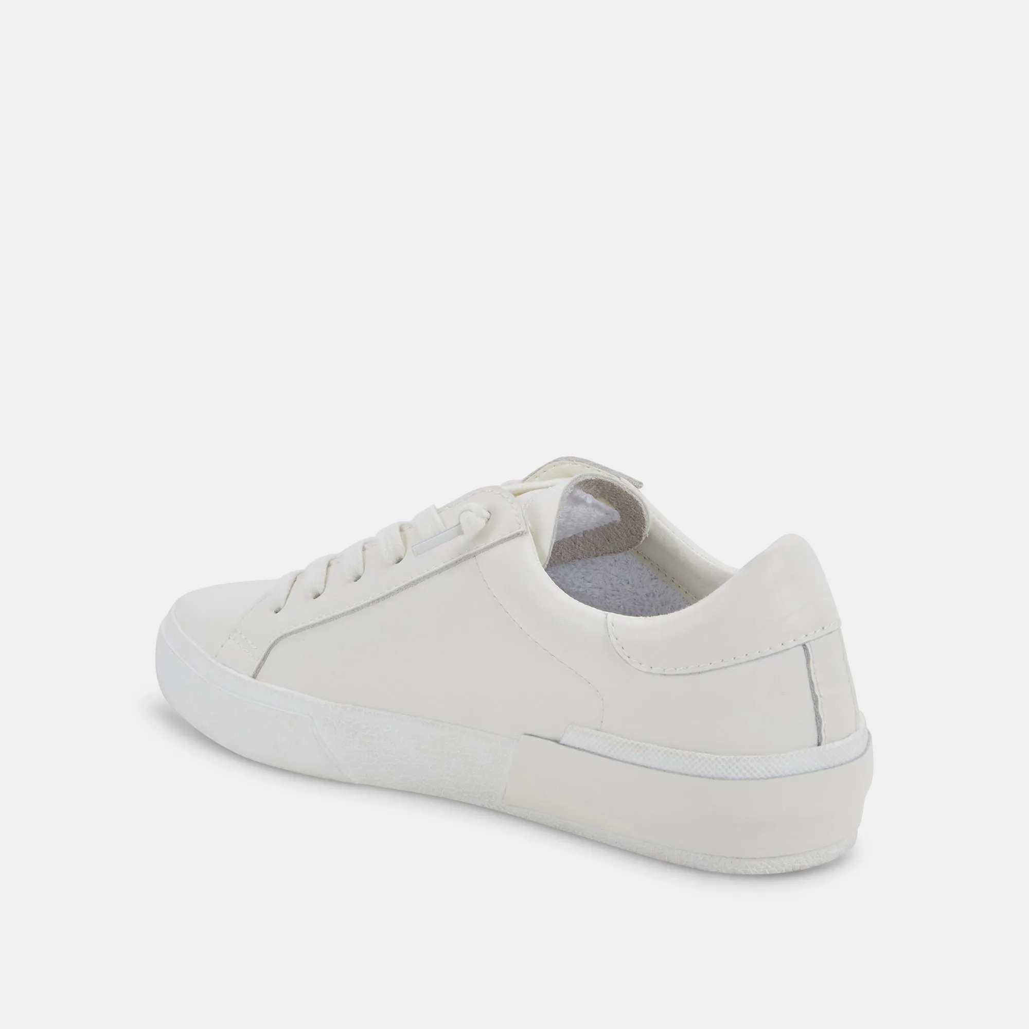 ZINA 360 SNEAKERS WHITE RECYCLED LEATHER