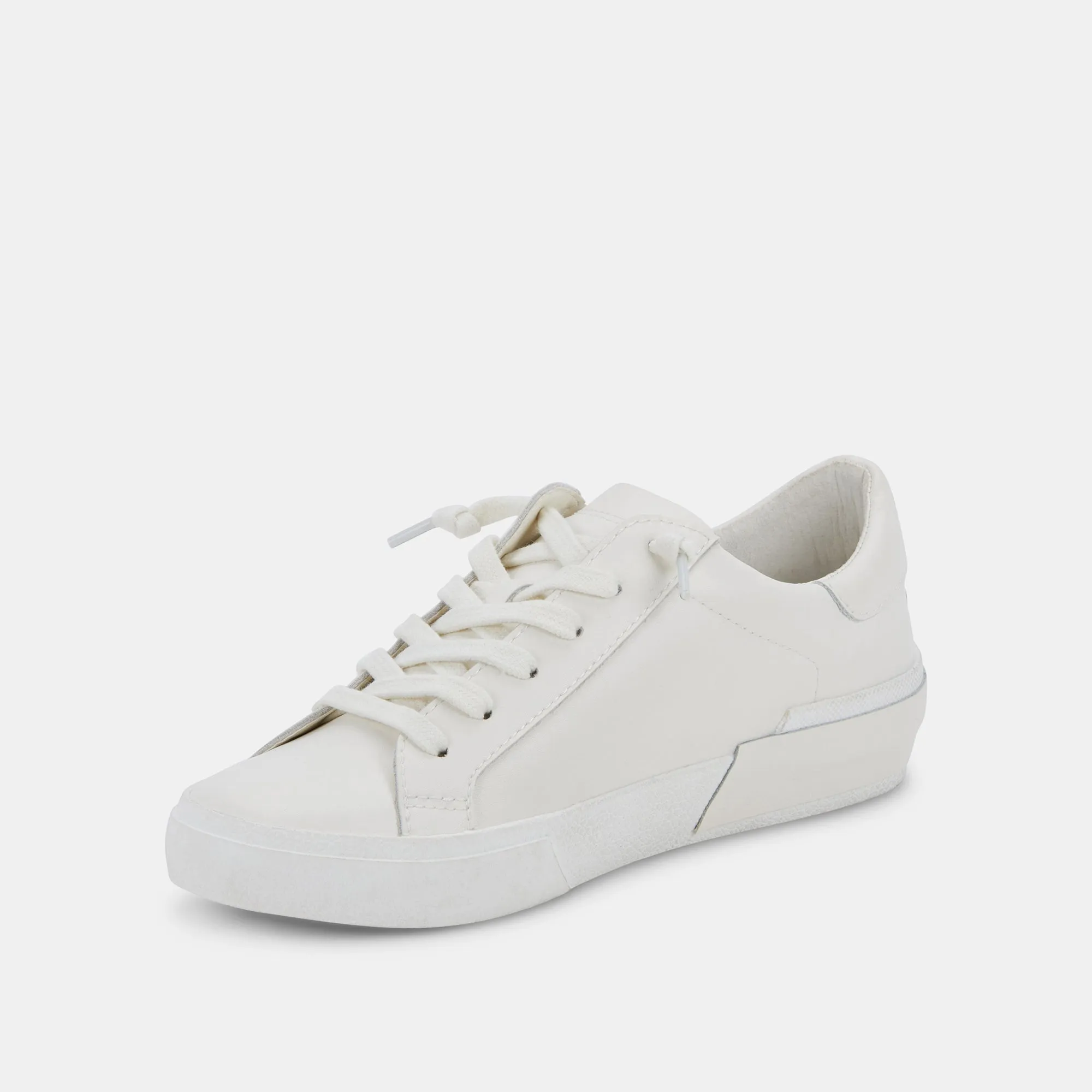 ZINA 360 SNEAKERS WHITE RECYCLED LEATHER